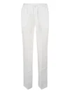 Re-hash Linen Trousers In White