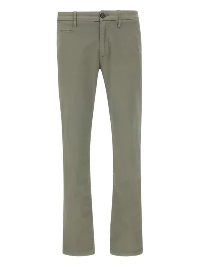 Re-hash Logo-patch Trousers In Green