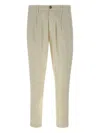 Re-hash Belt-loop Casual Pants In Neutral