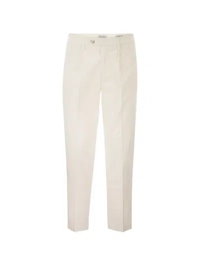Re-hash Marc Front-pleats Trousers In White