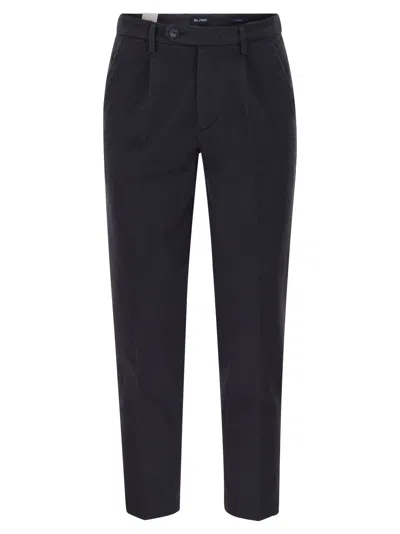 Re-hash Re Hash Marc Stretch Cotton Chino In Blue