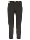 Re-hash Re_hash Man Pants Lead Size 34 Cotton, Lyocell, Elastane In Gray