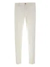 Re-hash Mucha Belt-loops Turn-up Trousers In White