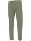 Re-hash Belt-loop Casual Pants In グリーン