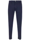 Re-hash Slim-fit Chino Trousers In Blue