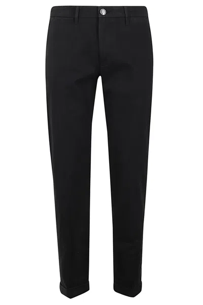 Re-hash Mucha Chinos Gabardina Stretch In Nero