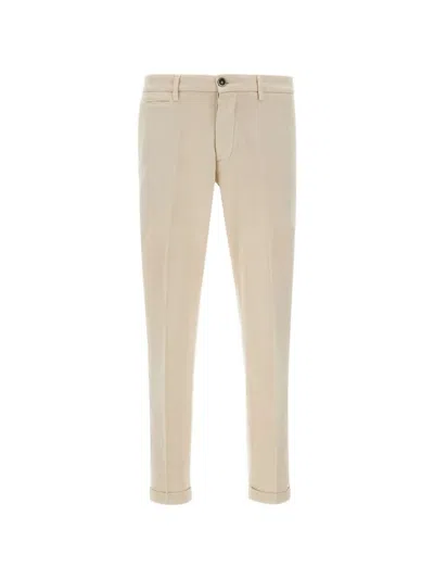 Re-hash Mucha Cuffed-hem Chinos In Neutral