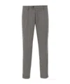 Re-hash Buttoned Cuffed Trousers In Gray