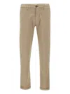 Re-hash Mucha Turn-up Trousers In Brown