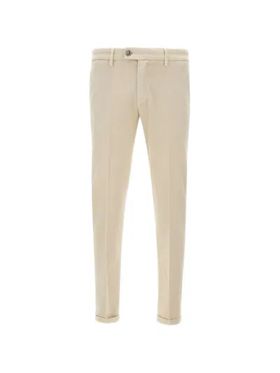 Re-hash Mucha10 Turn-up Hem Chino Trousers In Neutral