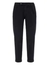Re-hash Pleated Chinos In Black