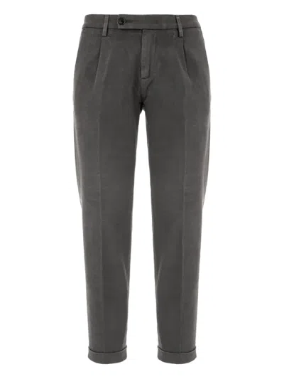 Re-hash Pleated-cuffed Trousers In Black
