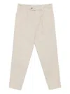 Re-hash Pleated Pocket Trousers In Neutral