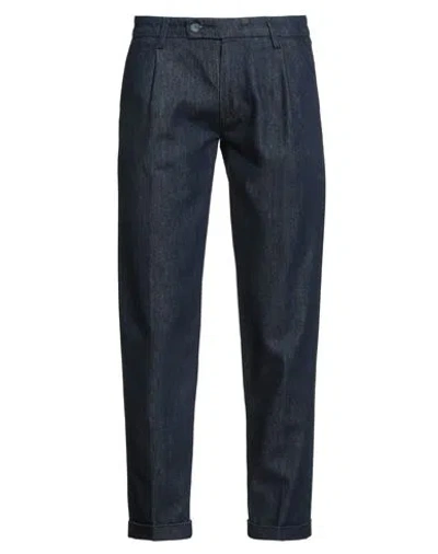 Re-hash Re_hash Man Jeans Blue Size 32 Cotton, Silk
