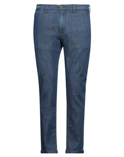 Re-hash Re_hash Man Jeans Blue Size 35 Cotton, Lyocell, Linen, Elastane