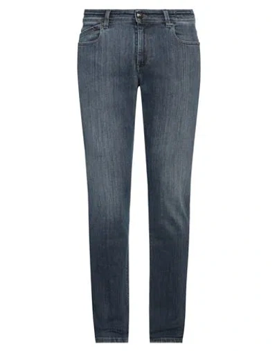 Re-hash Re_hash Man Jeans Blue Size 35 Cotton, Polyester, Elastane