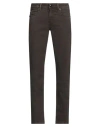 Re-hash Re_hash Man Jeans Dark Brown Size 31 Cotton, Elastane