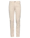 Re-hash Re_hash Man Pants Beige Size 30 Cotton, Elastane