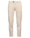 Re-hash Re_hash Man Pants Beige Size 33 Cotton, Elastane