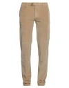 Re-hash Re_hash Man Pants Beige Size 34 Cotton, Elastane In Sand