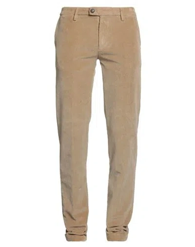 Re-hash Re_hash Man Pants Beige Size 34 Cotton, Elastane In Sand
