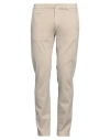 Re-hash Re_hash Man Pants Beige Size 34 Cotton, Elastane In Sand