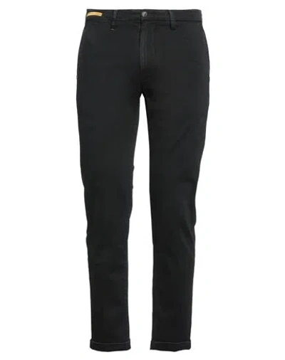 Re-hash Re_hash Man Pants Black Size 33 Cotton, Elastane