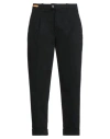 Re-hash Re_hash Man Pants Black Size 33 Cotton, Elastane In Black