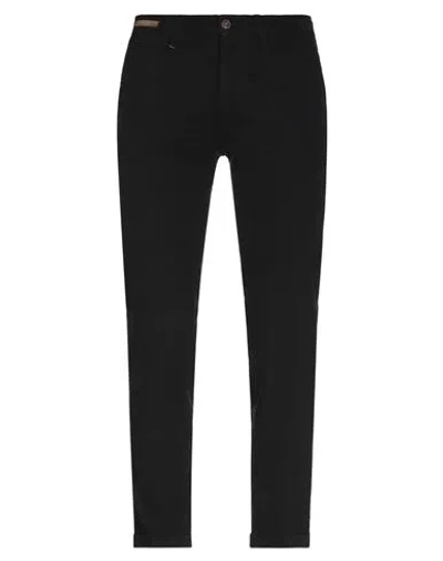 Re-hash Re_hash Man Pants Black Size 34 Cotton, Elastane