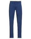 Re-hash Re_hash Man Pants Blue Size 32 Cotton, Elastane