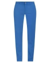 Re-hash Re_hash Man Pants Blue Size 34 Cotton, Elastane In Blue
