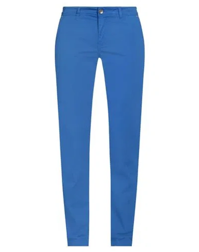 Re-hash Re_hash Man Pants Blue Size 34 Cotton, Elastane