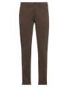 Re-hash Re_hash Man Pants Brown Size 33 Modal, Cotton, Elastane, Tencel