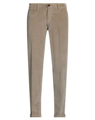 Re-hash Re_hash Man Pants Camel Size 30 Cotton, Modal, Elastane In Neutral