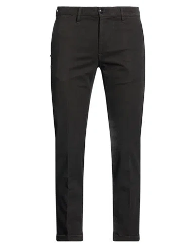 Re-hash Re_hash Man Pants Charcoal Size 32 Tencel Modal, Cotton, Elastane In Black