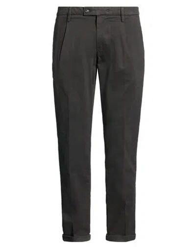 Re-hash Re_hash Man Pants Charcoal Size 35 Cotton, Lyocell, Elastane In Gray