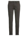 Re-hash Re_hash Man Pants Dark Brown Size 31 Cotton, Elastane