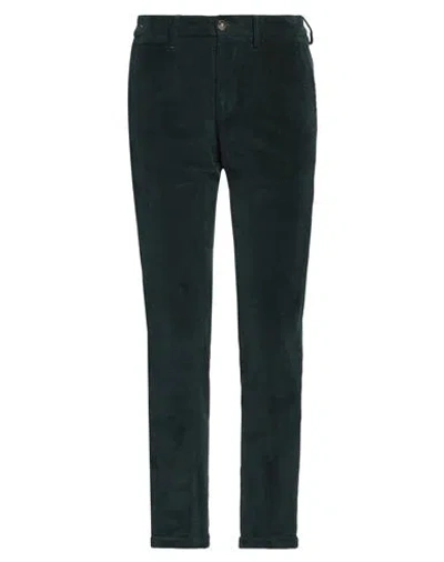 Re-hash Re_hash Man Pants Dark Green Size 30 Cotton, Elastane