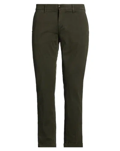 Re-hash Re_hash Man Pants Dark Green Size 34 Modal, Cotton, Elastane