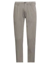 Re-hash Re_hash Man Pants Grey Size 31 Cotton, Elastane