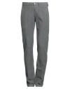 Re-hash Re_hash Man Pants Grey Size 32 Cotton, Elastane In Gray