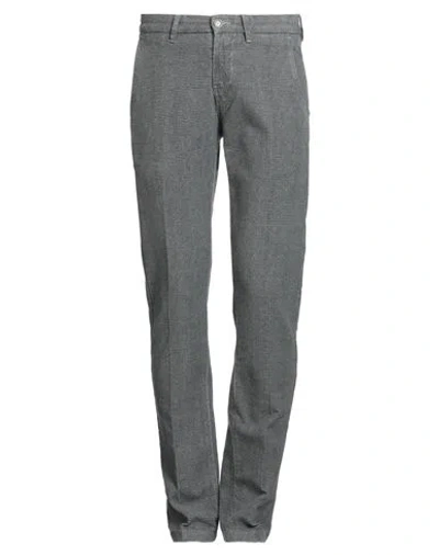 Re-hash Re_hash Man Pants Grey Size 32 Cotton, Elastane In Gray