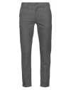 Re-hash Re_hash Man Pants Grey Size 31 Cotton, Polyester, Viscose, Elastane