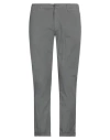 Re-hash Re_hash Man Pants Grey Size 35 Cotton, Elastane