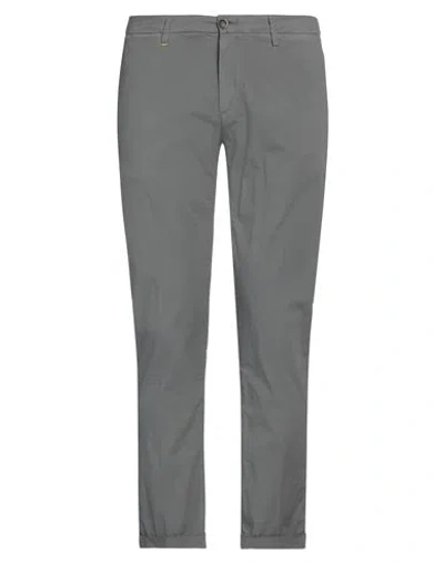 Re-hash Re_hash Man Pants Grey Size 35 Cotton, Elastane