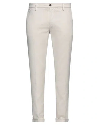 Re-hash Re_hash Man Pants Ivory Size 32 Cotton, Lyocell, Elastane In White
