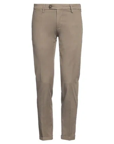Re-hash Re_hash Man Pants Khaki Size 31 Cotton, Lyocell, Elastane In Beige