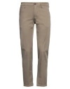 Re-hash Re_hash Man Pants Khaki Size 32 Cotton, Tencel Lyocell, Elastane In Beige