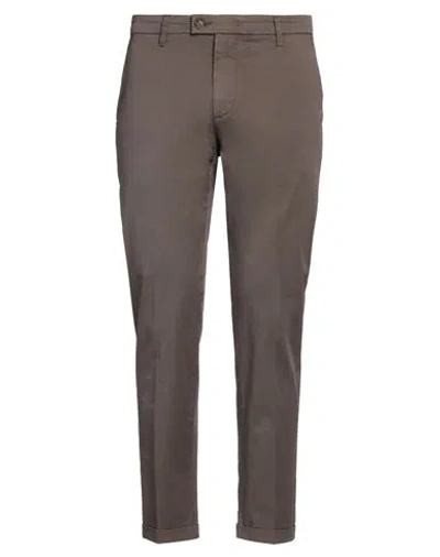 Re-hash Re_hash Man Pants Khaki Size 32 Cotton, Elastane In Beige
