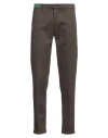 Re-hash Re_hash Man Pants Khaki Size 35 Cotton, Lyocell, Elastane In Brown